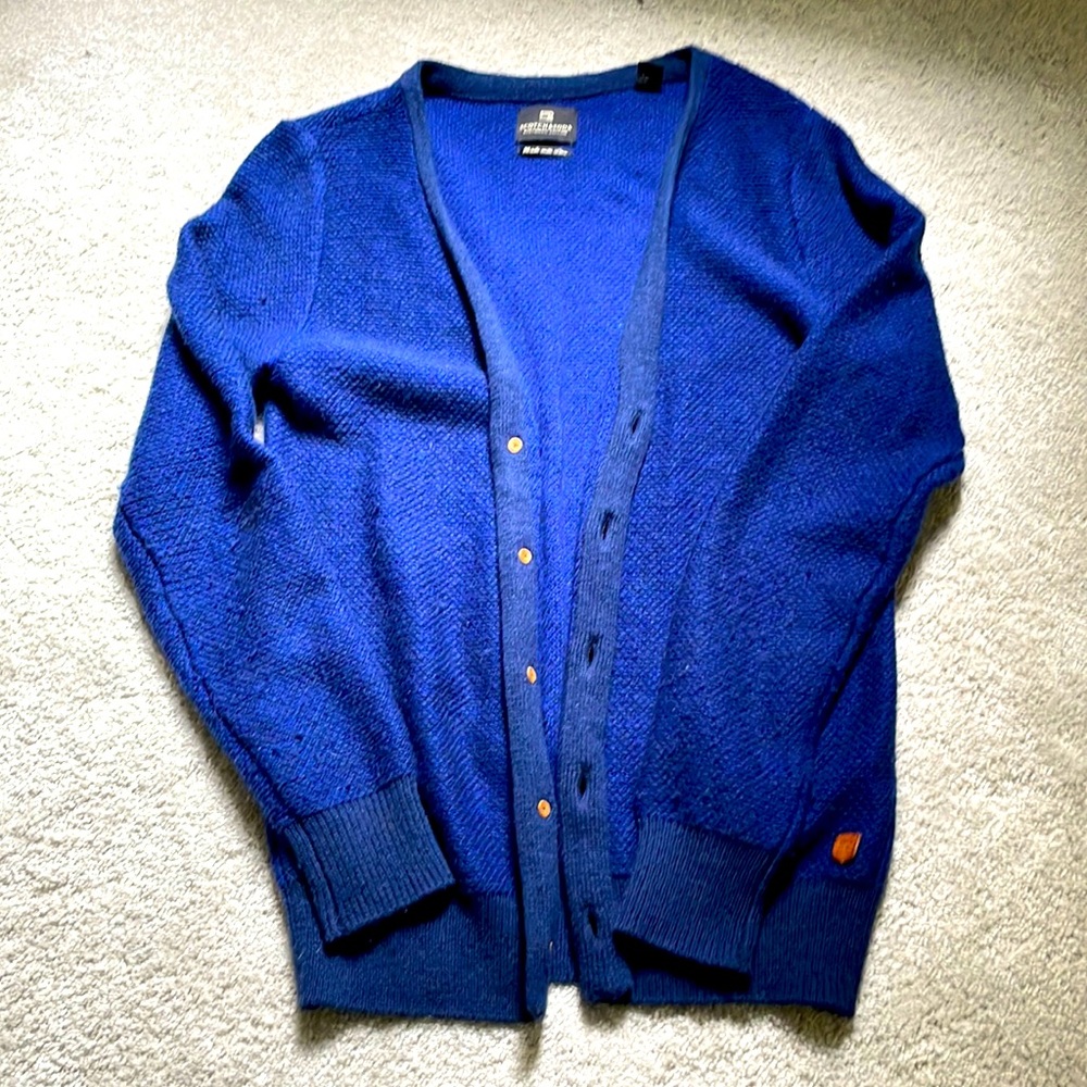 Blue scotch & Soda cardigan